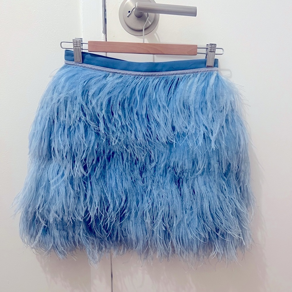 Chic Blue Mini Skirt